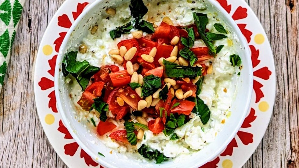 Mediterranean cottage cheese Modern Mediterranean